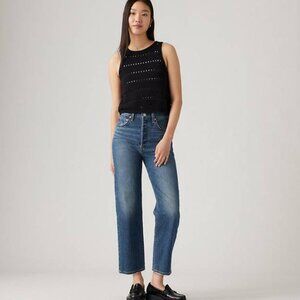 Levi's Premium Ribcage Straight Ankle Women's Jeans, 26W 29L